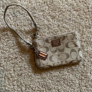 Signature Coach Wristlet